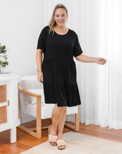 Bamboo Mandy Dress - Black