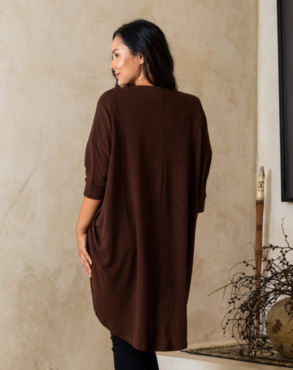 Festival Shrug - Chocolate