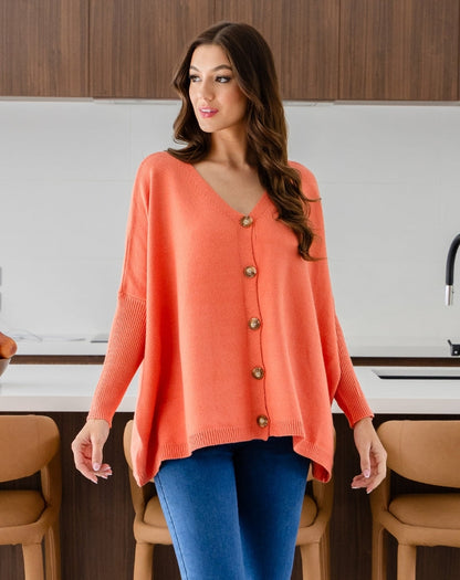 Chelsea Knit - Coral