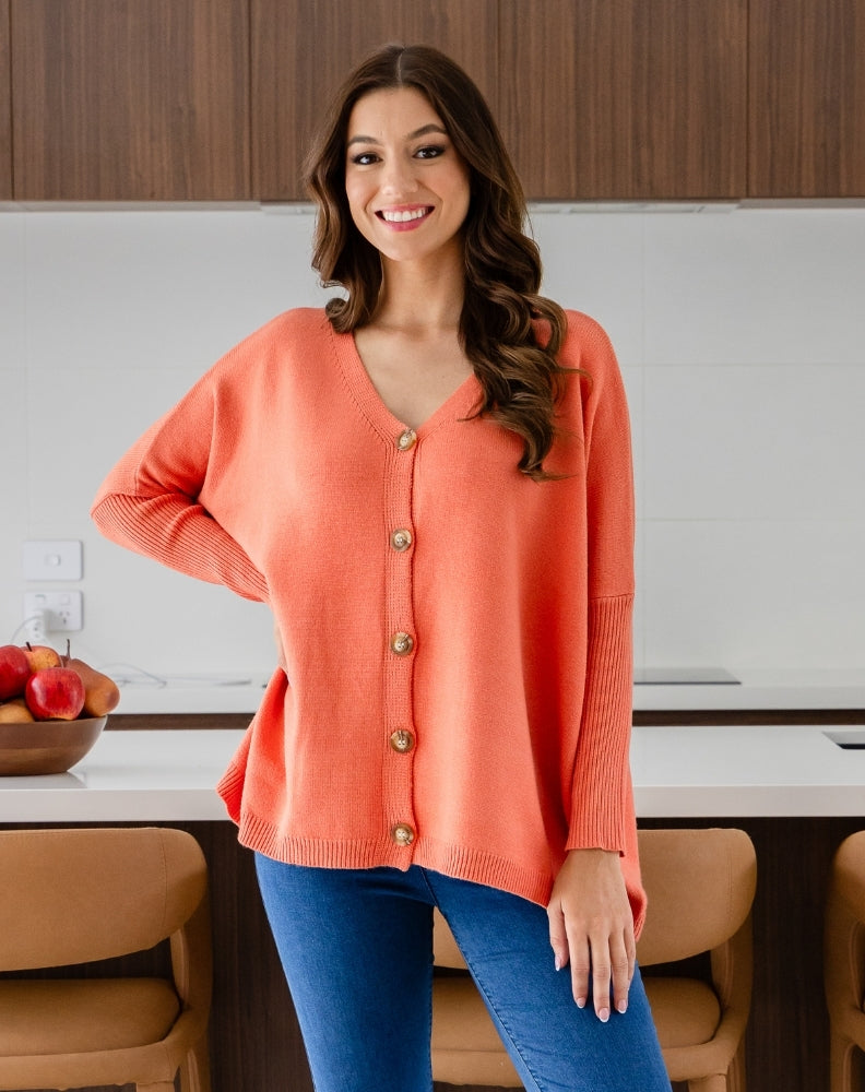 Chelsea Knit - Coral