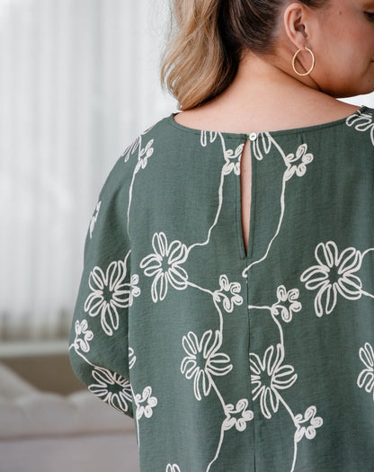 Eloise Top - Sage