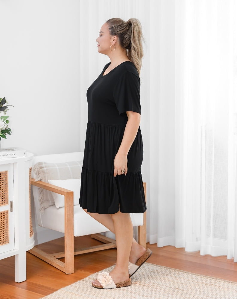 Bamboo Mandy Dress - Black