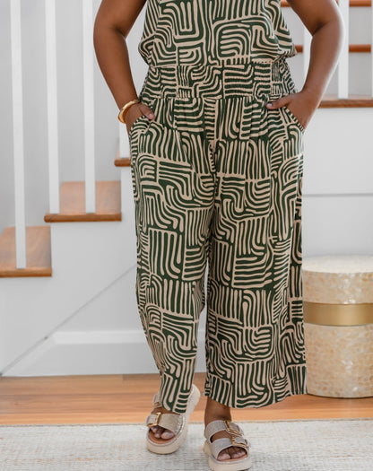 Iluka Pants - Sketch Print