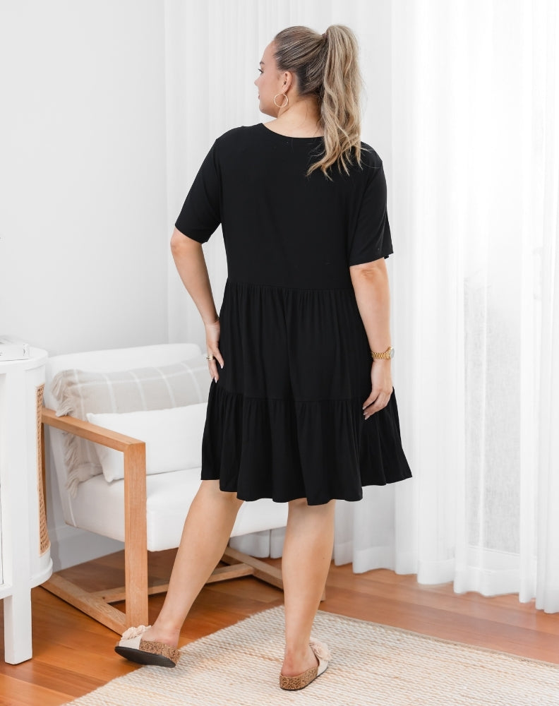 Bamboo Mandy Dress - Black