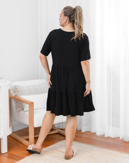 Bamboo Mandy Dress - Black