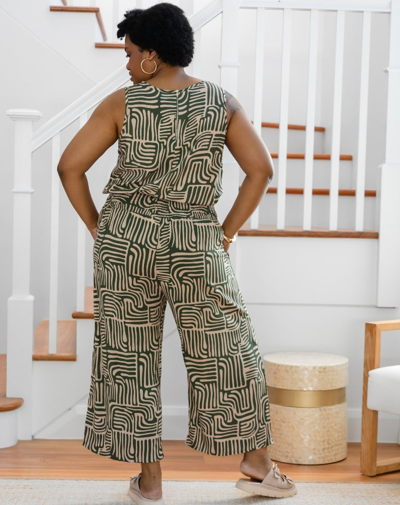 Iluka Pants - Sketch Print