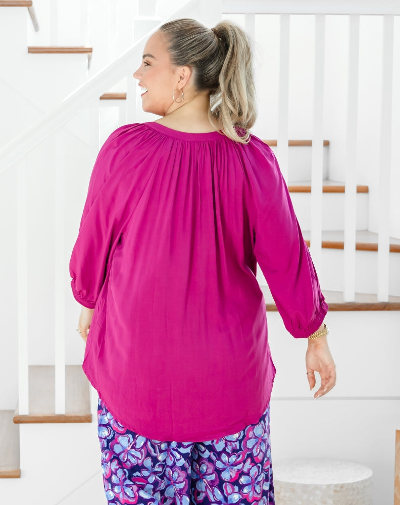 Roxanne Top - Magenta