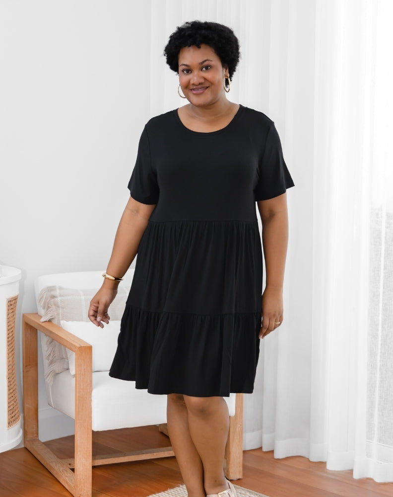Bamboo Mandy Dress - Black