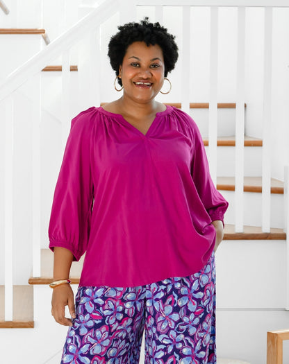 Roxanne Top - Magenta