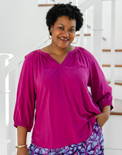 Roxanne Top - Magenta