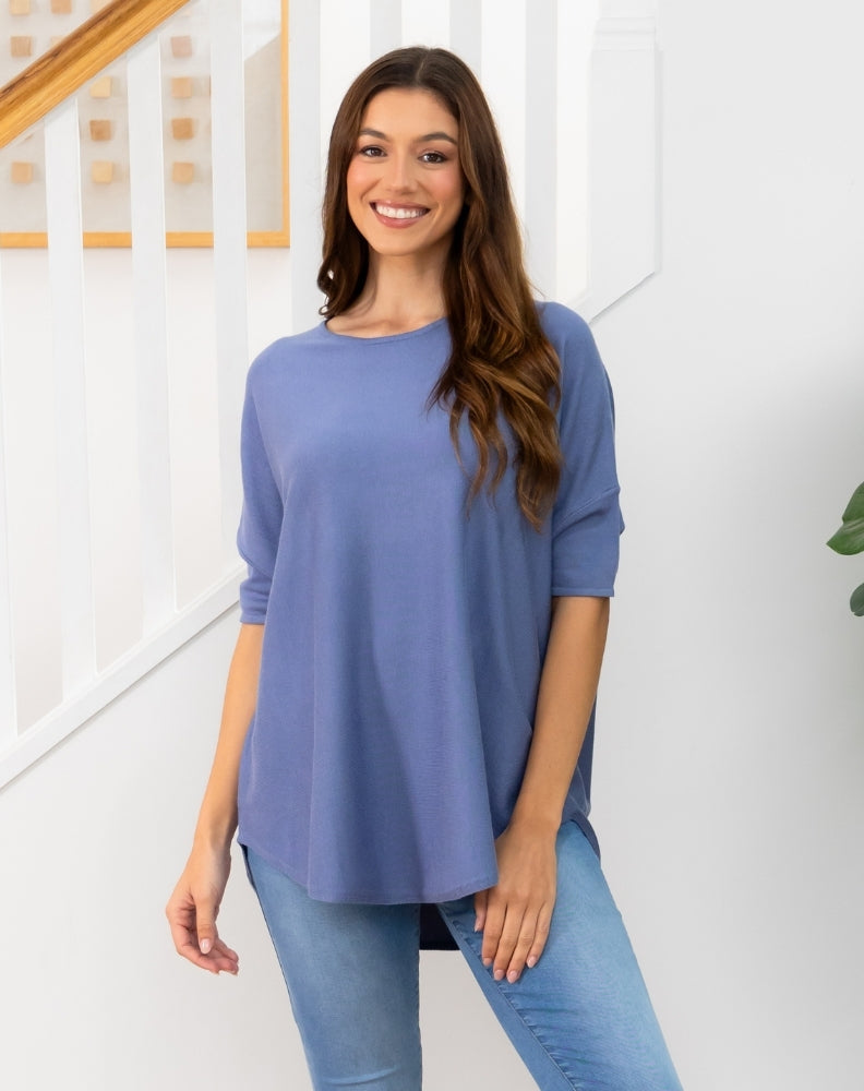Batwing Knit - Lilac