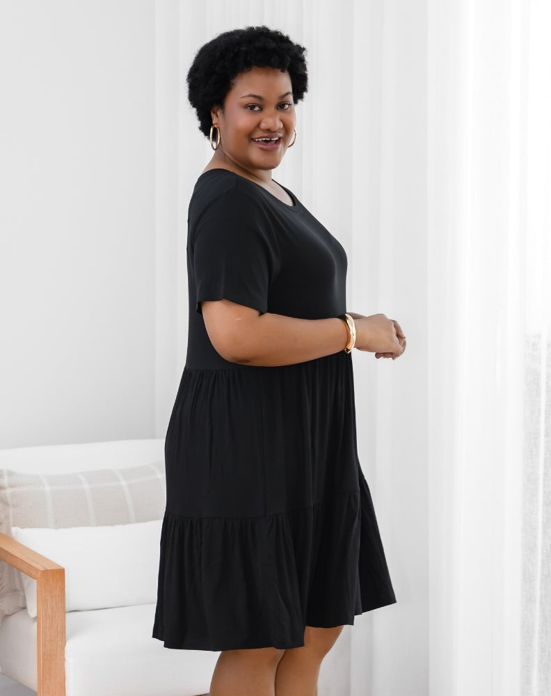 Bamboo Mandy Dress - Black