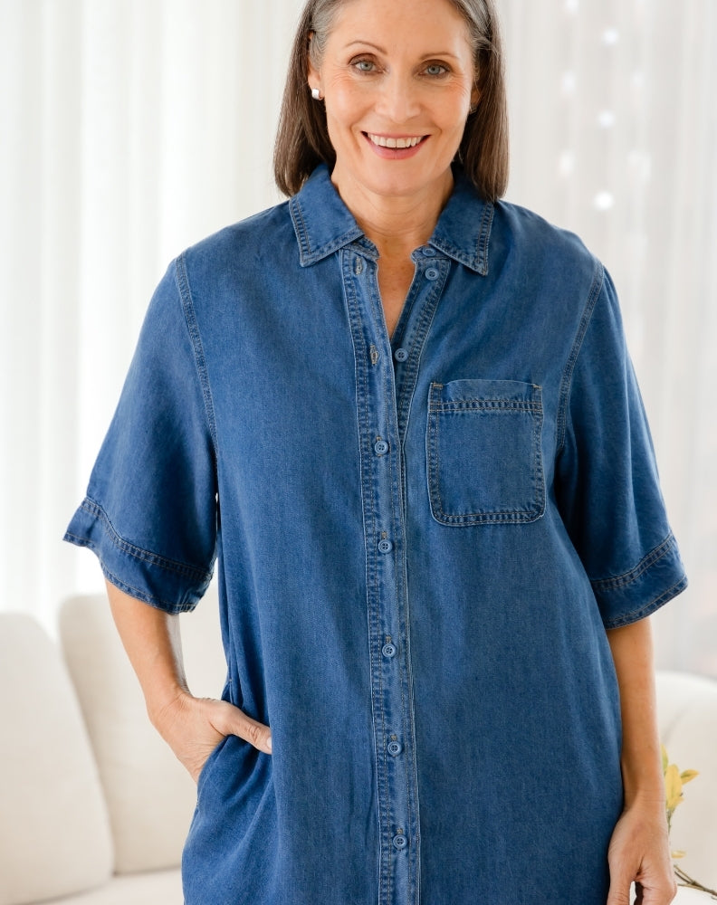 Gabby Denim Dress