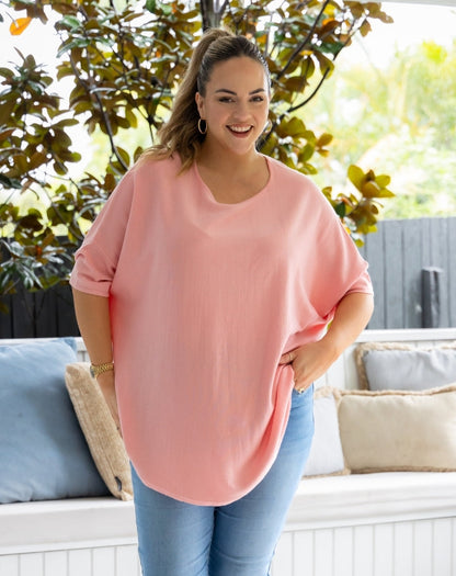 Batwing Knit - Blush