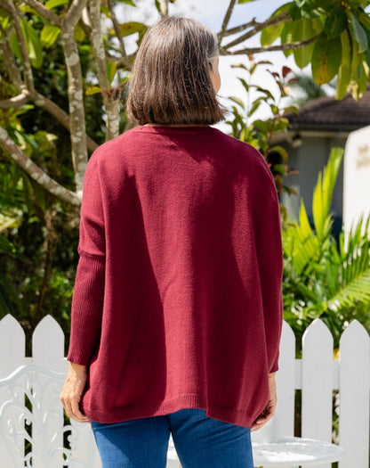 Chelsea Knit - Wine
