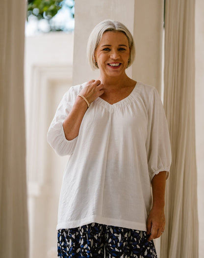 Lucy Top - White