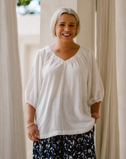 Lucy Top - White