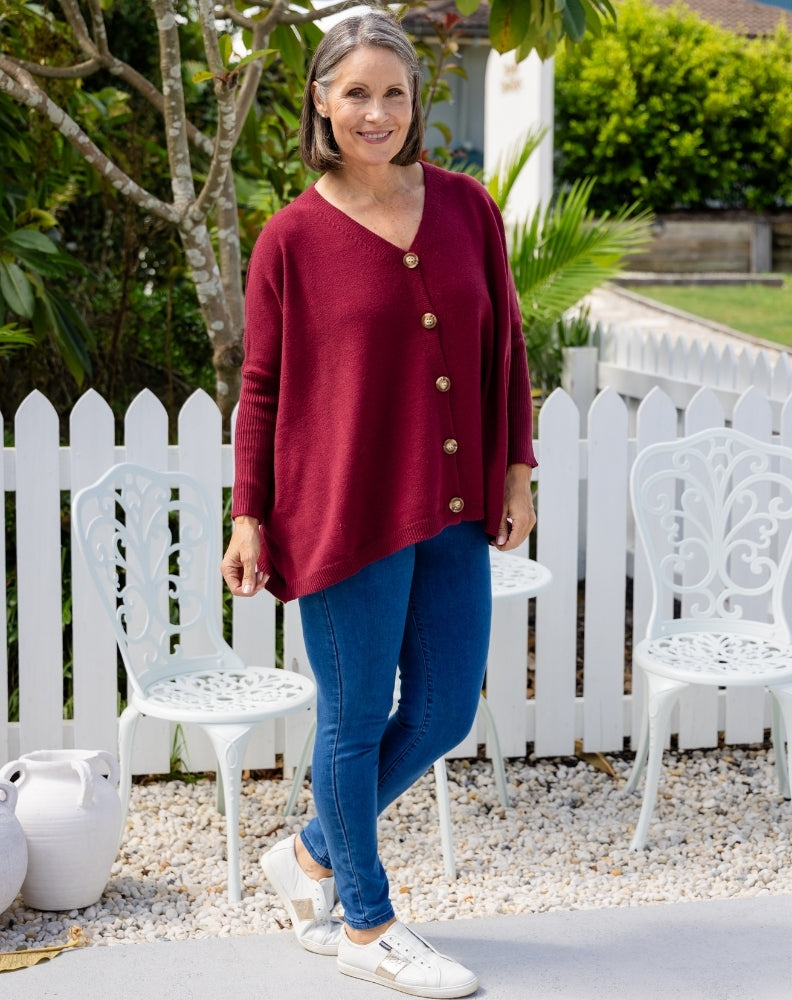 Chelsea Knit - Wine
