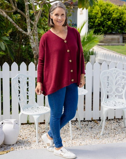 Chelsea Knit - Wine