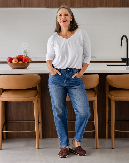 Jordyn Relaxed Jean - Blue