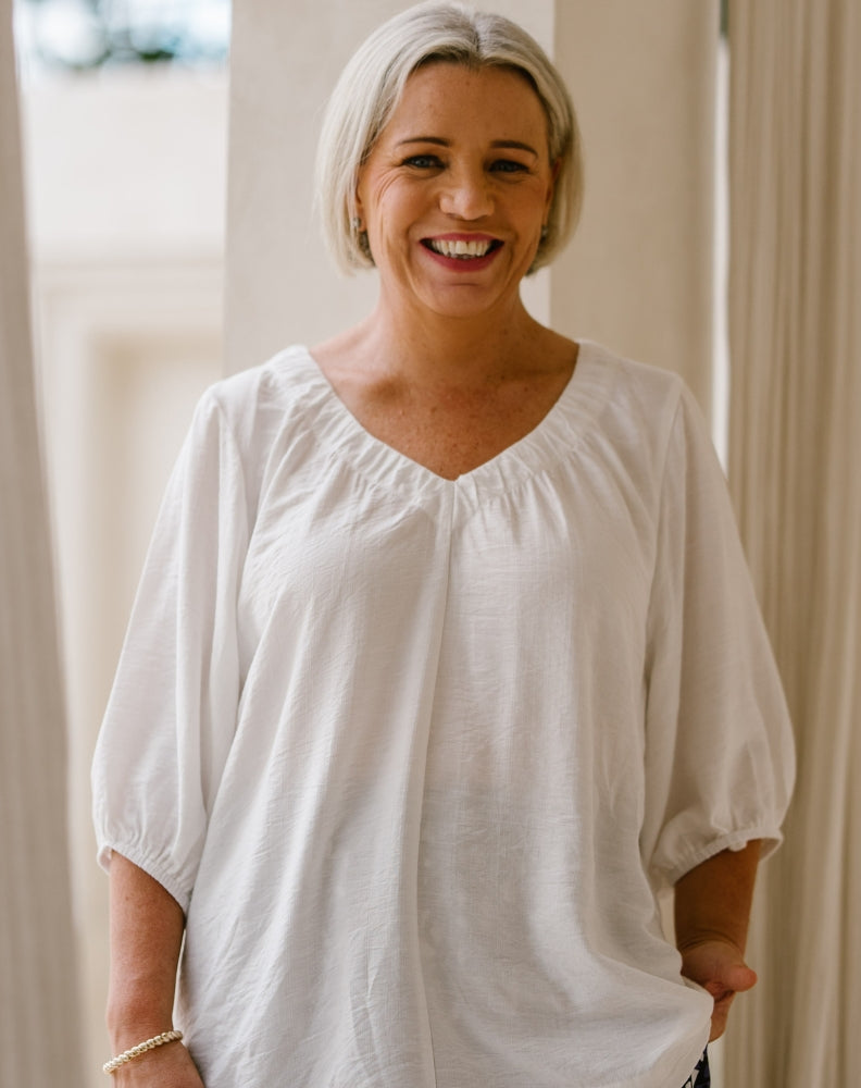 Lucy Top - White