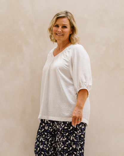 Lucy Top - White