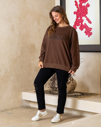 Animal Cotton Sweater