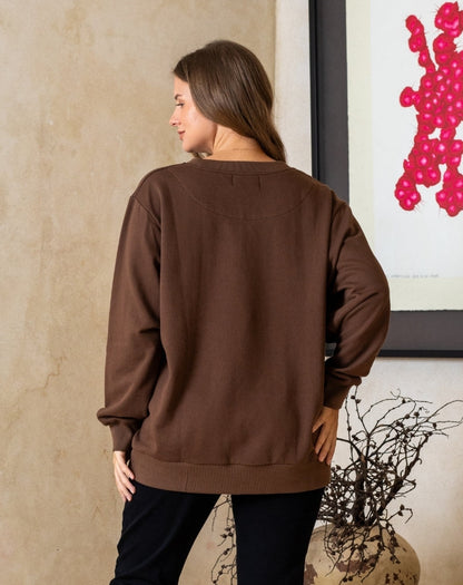 Animal Cotton Sweater