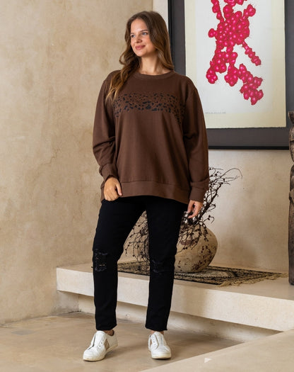 Animal Cotton Sweater
