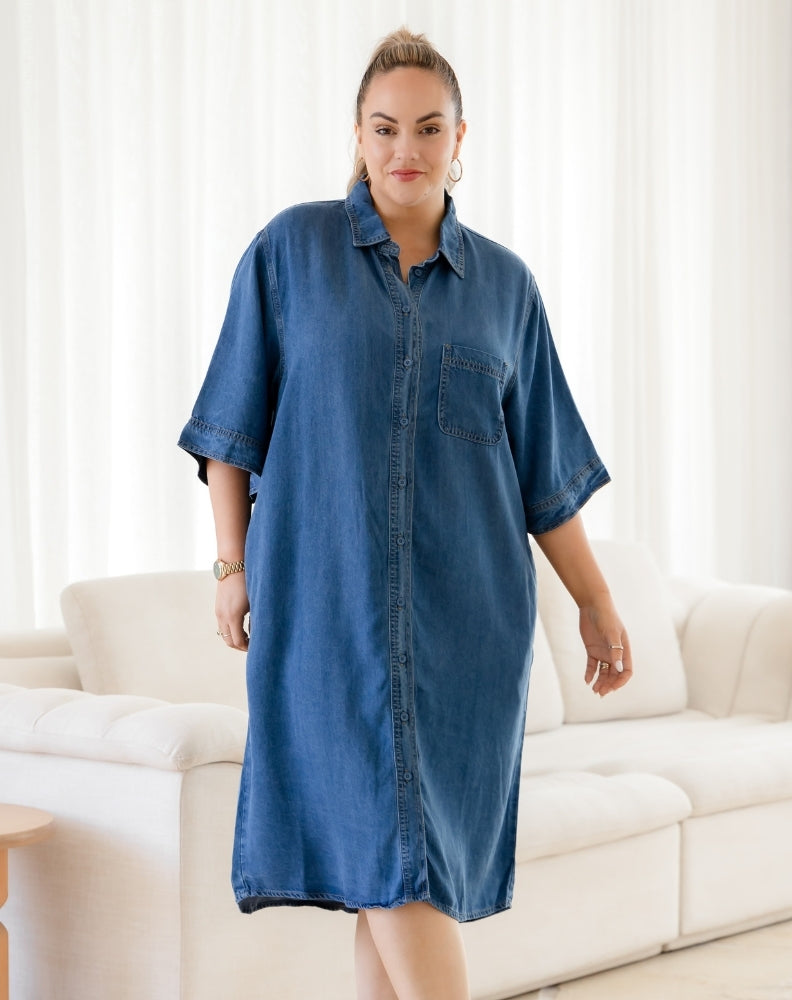 Gabby Denim Dress