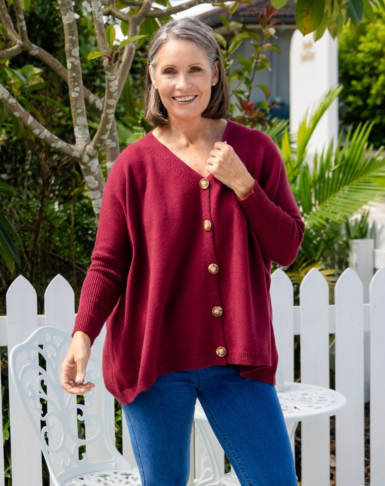 Chelsea Knit - Wine