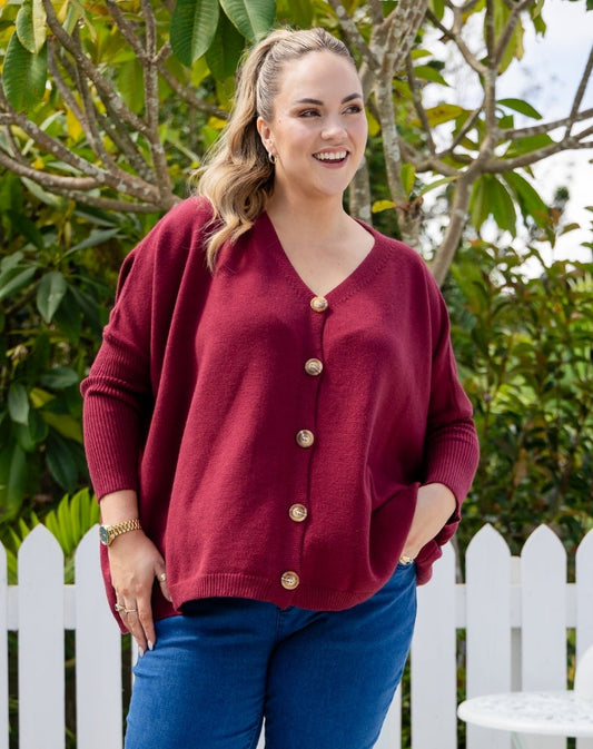 Chelsea Knit - Wine