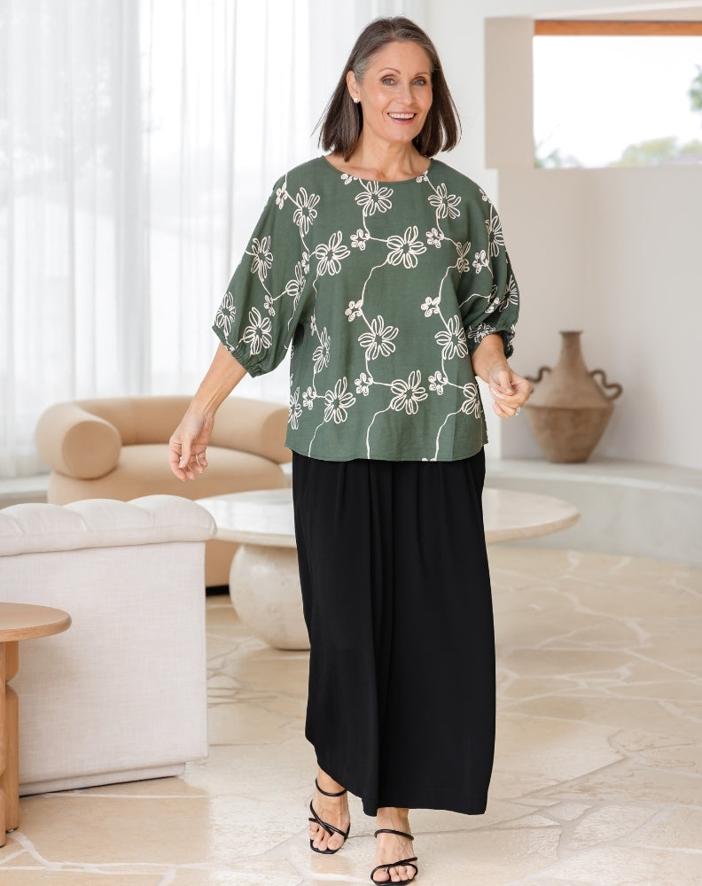 Eloise Top - Sage
