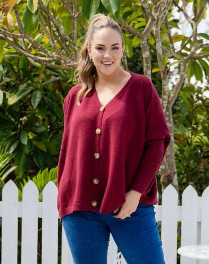 Chelsea Knit - Wine