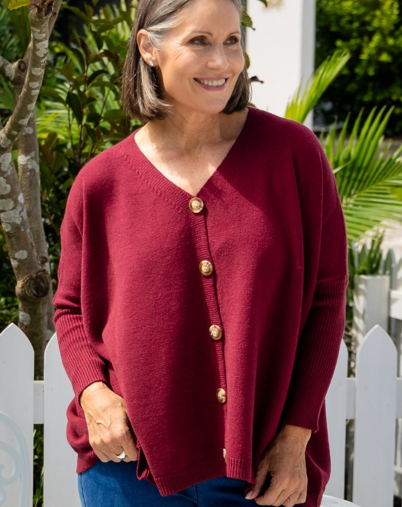 Chelsea Knit - Wine