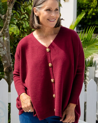 Chelsea Knit - Wine