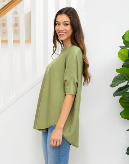 Batwing Knit - Sage