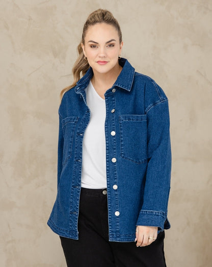 Sloane Denim Shacket