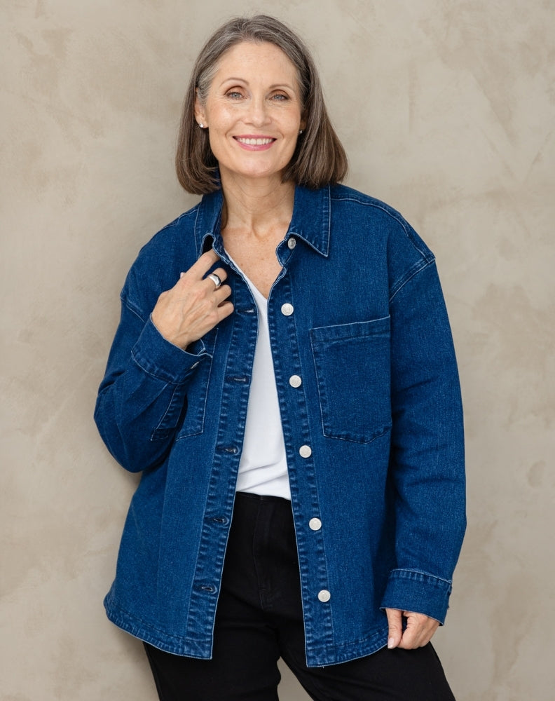 Sloane Denim Shacket
