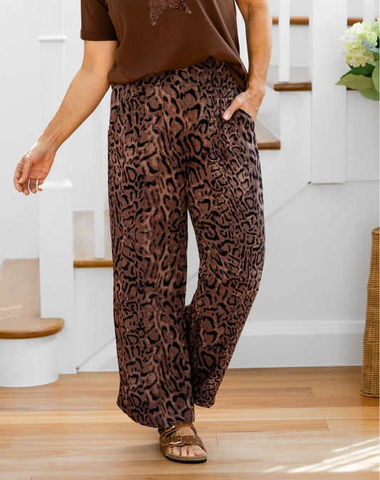 Resort Pants - Leopard