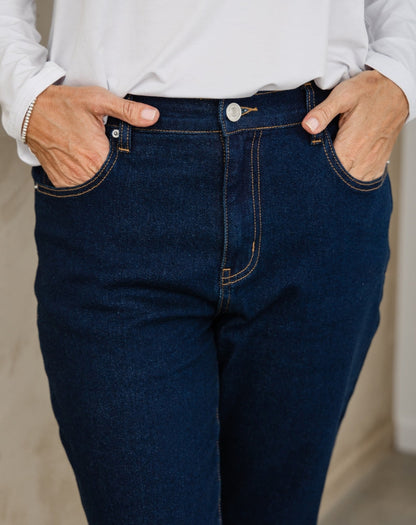 Mum Jeans - Blue Denim
