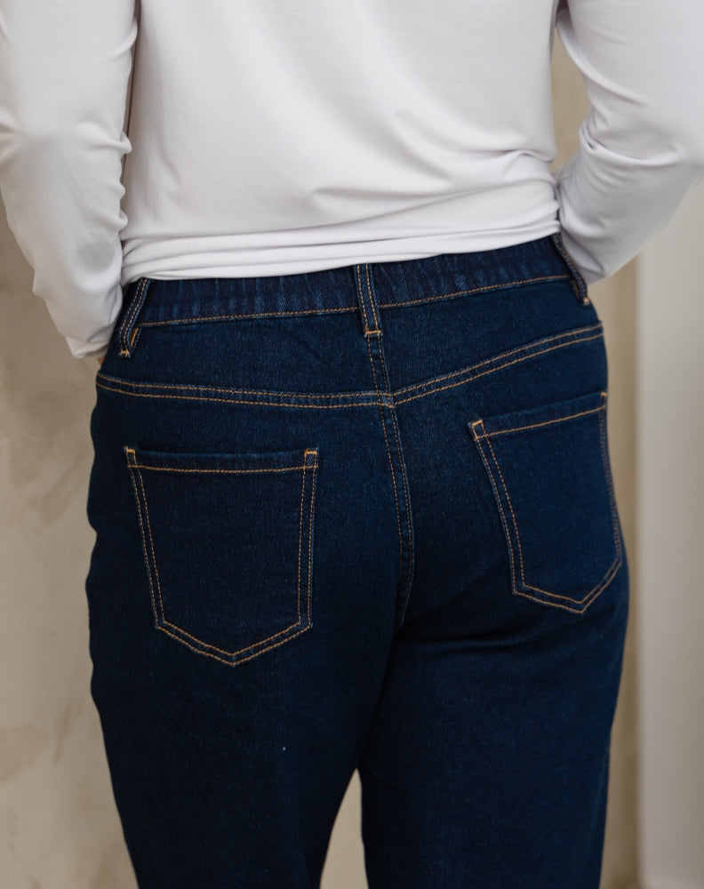 Mum Jeans - Blue Denim