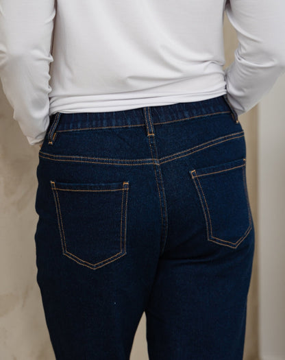 Mum Jeans - Blue Denim