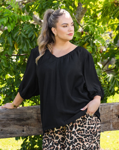 Lucy Top - Black