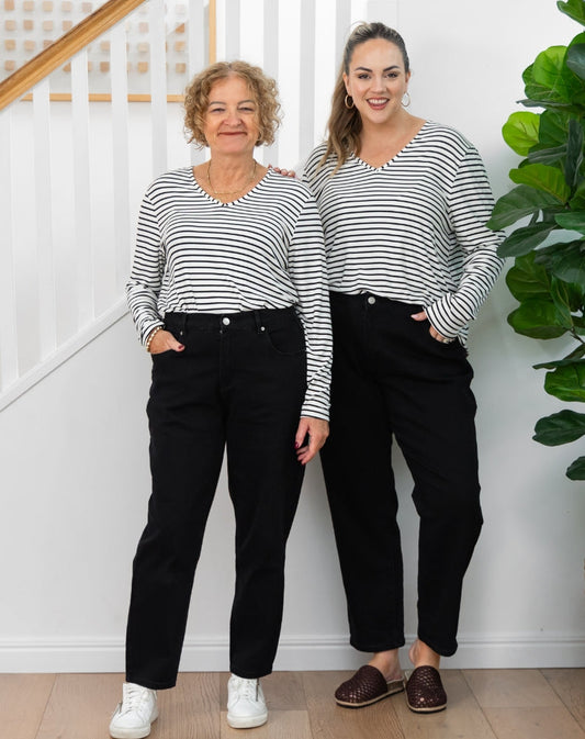Mum Jeans - Black