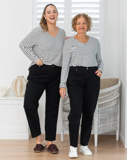 Mum Jeans - Black
