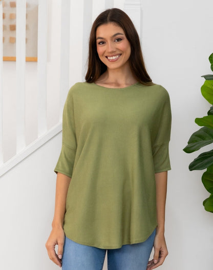 Batwing Knit - Sage