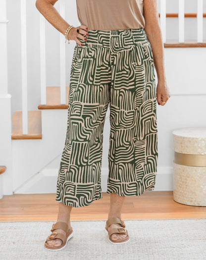 Iluka Pants - Sketch Print