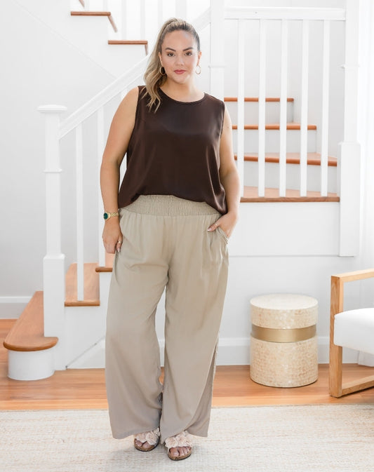 Resort Pant - Latte