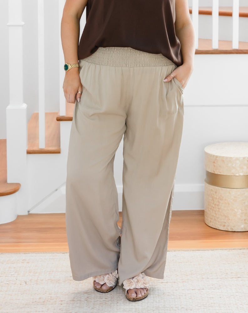 Resort Pant - Latte